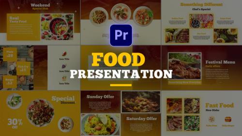 Videohive - Food Presentation Slideshow for Premiere Pro - 33745020