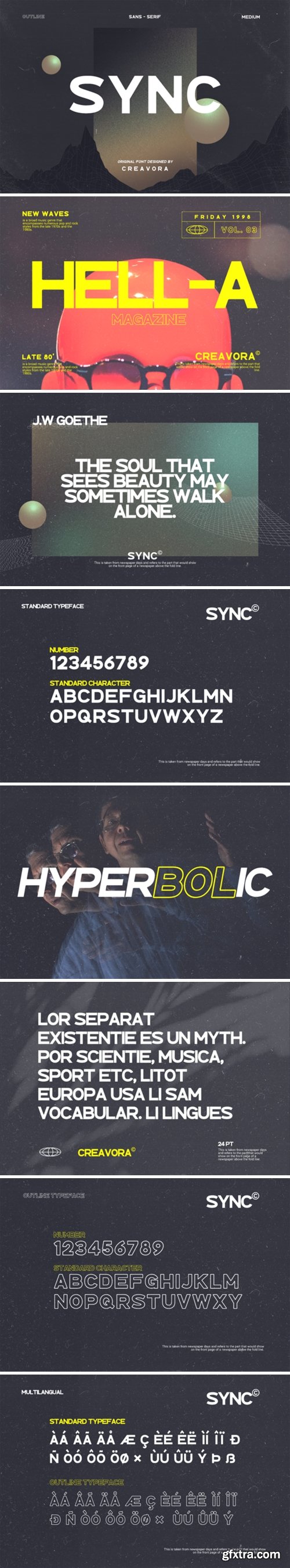 Sync Font