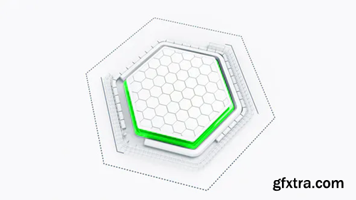 Videohive Tech Hexagon Logo 33873142