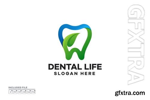 Dental Life Gradient Logo