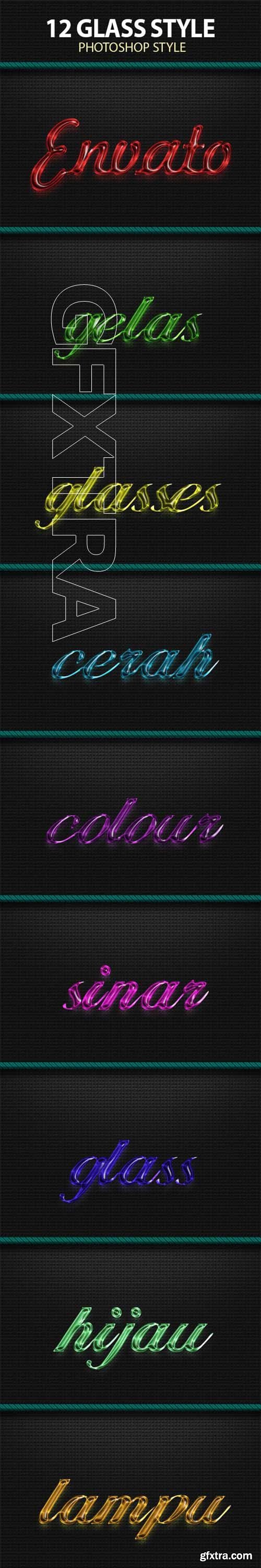 GraphicRiver - 12 Glasses Style Text Efek 20677725