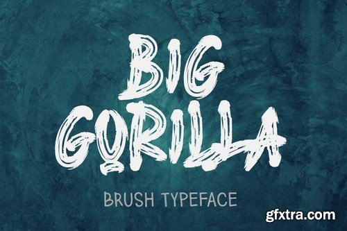 BIG GORILLA - Brush Typeface