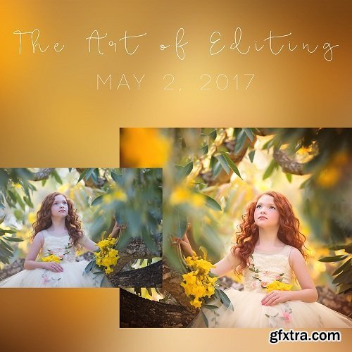 Sandra Bianco Photography - The Art of Editing - Girl in the Garden