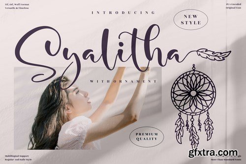 Syalitha Beautiful Script