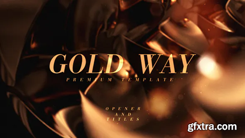 Videohive Gold Way 33907333