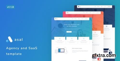 ThemeForest - Asal v1.1.0 - Agency and SaaS Template - 23242831