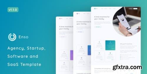 ThemeForest - Enso v1.1.0 - Agency, Startup and SaaS Template - 22390167