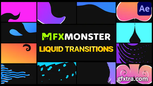 Videohive Liquid Transitions | After Effects 33911789