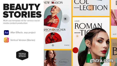 Videohive Vertical Fashion Apparel Beauty Stories 33920196