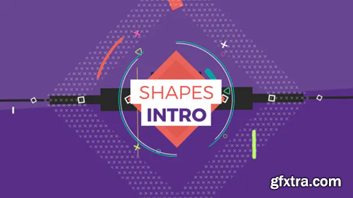 Videohive Shapes Intro 19269662