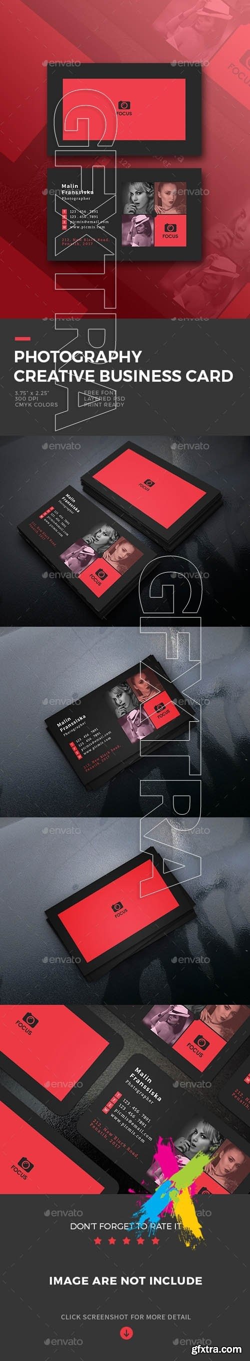 GraphicRiver - Photography Creative Business Card 19673923