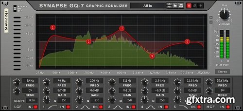 Reason RE Synapse Audio GQ-7 Graphic Equalizer v1.6.0