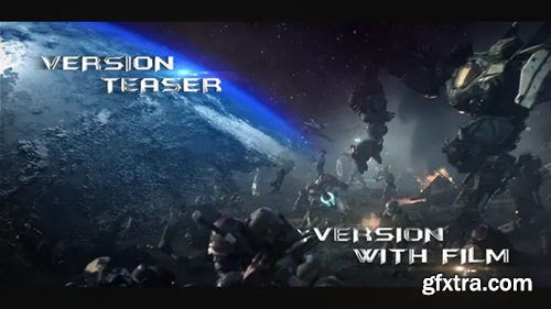 Videohive Space Trailer Titles 23906831
