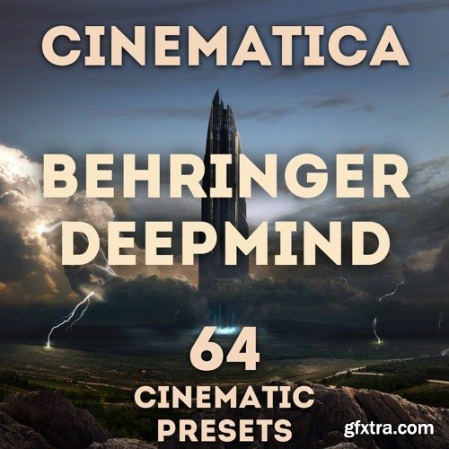 LFO Store Behringer DeepMind 6/12 Cinematica 64 Cinematic Presets for DeepMind SYX