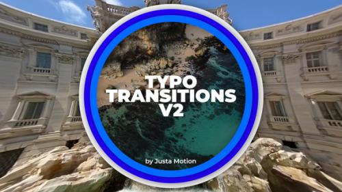 Videohive - Typo Transitions v2 - 33976776