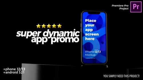 Videohive - Super Dynamic App Promo - Phone 13 - Android - App Demo Video Premiere Pro - 33877660