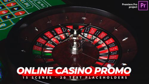 Videohive - Online Casino Promo |Online Roulette Intro | Slot Machine Game| Poker App| Premiere Pro - 33948684