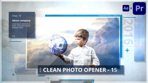 Videohive - Clean Photo Opener - 33829887