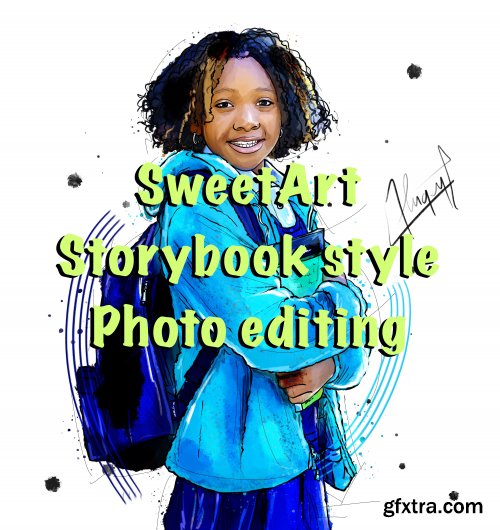 SweetArt storybook style on procreate