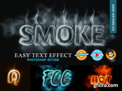 CreativeMarket - Smoke Text Effect Plugin 6399754