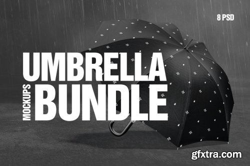 CreativeMarket - Umbrella Mockups Bundle 6442996