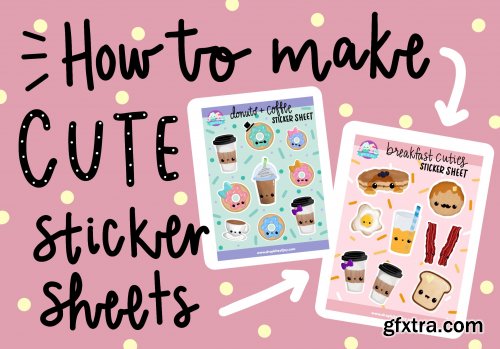 How to Make Cute Sticker Sheets in Procreate and Cricut Design Space-For Beginners