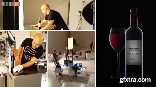 Wine Bottle Product Lighting with Karl Taylor