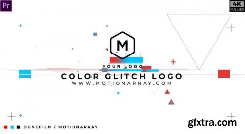 Color Glitch Logo Intro 404371