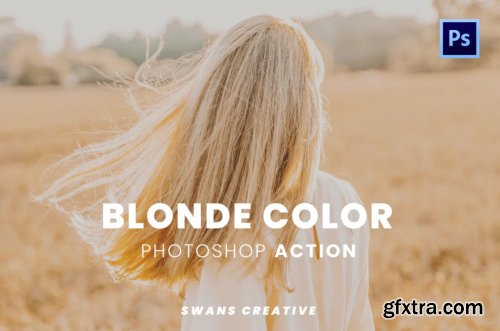 Blonde Color Photoshop Action