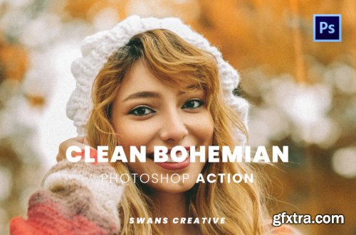 Clean Bohemian Photoshop Action
