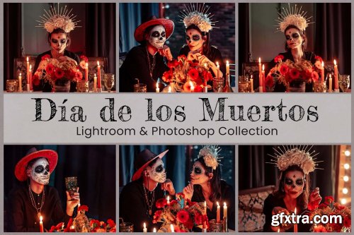 CreativeMarket - Dia de Los Muertos Lightroom PS LUTs 6525741
