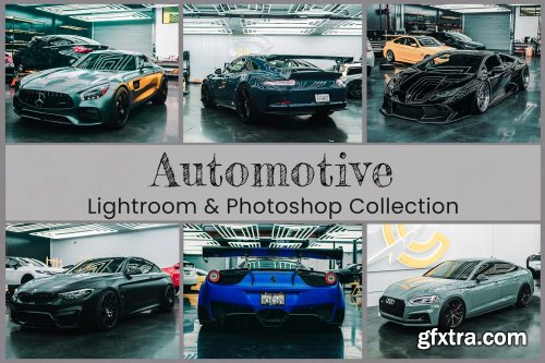 CreativeMarket - Automotive Lightroom Photoshop LUTs 6529006