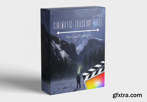 Cinematic Tracking Title for Final Cut Pro