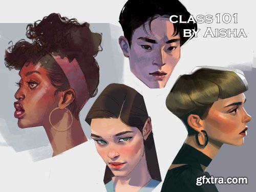 Class101 - Level Up Your Digital Portraits – Structure, Anatomy, and Stylization