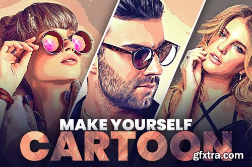 CreativeMarket - Make Yourself Cartoon 6454690