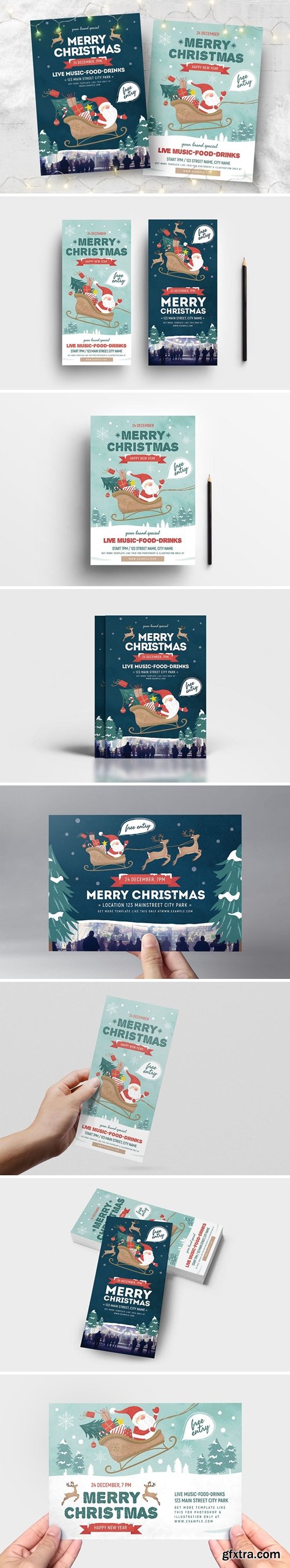 Christmas Flyer / Poster Templates