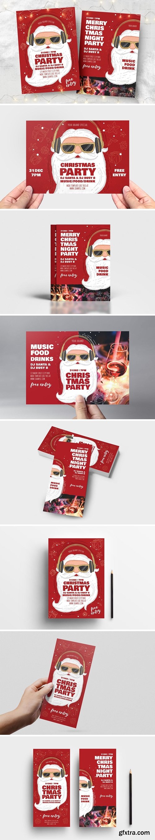 Christmas Party Poster/ Flyer Template