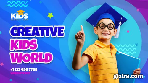Videohive Creative Kids School Intro 34053110