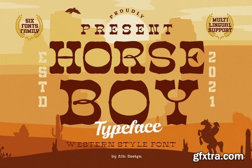 Horse Boy Typeface