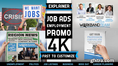 Videohive Employment Job Career Work Hiring 29874015
