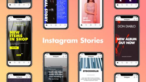 Videohive - Instagram Stories | MOGRT - 34033615