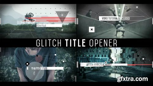 Videohive Glitch Title Opener 19597509