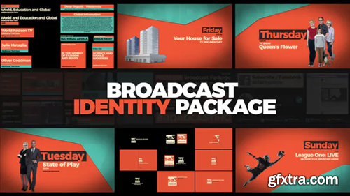Videohive Broadcast Identity Package 21498582
