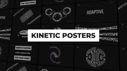 Videohive - Kinetic Posters | Premiere Pro - 34064331