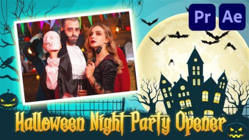Videohive - Halloween Night Party Opener - 34066646