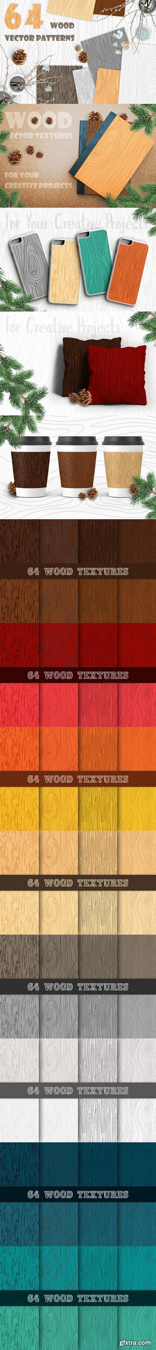 Wooden Vector Textures
