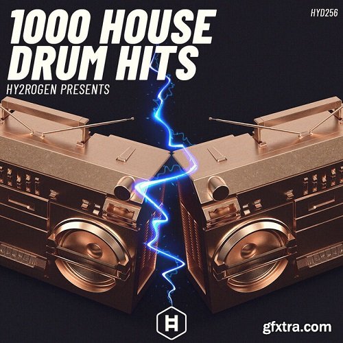 Hy2rogen 1000 House Drum Hits MULTi-FORMAT