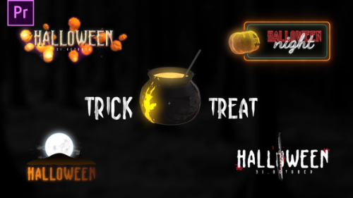 Videohive - Halloween Scary Titles - 34094338