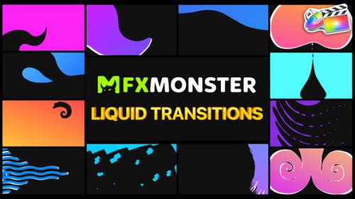 Videohive - Liquid Transitions | FCPX - 34127939