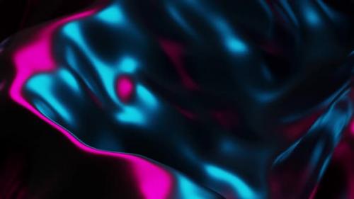 Videohive - Neon colored fluid abstraction flow - 34122804